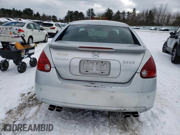 2007 Nissan Maxima 3.5 SE with VIN 1N4BA41E27C858592, listed as a Copart auction lot 88277025 with 151,000 mi miles and Clean Title. Bid and sale history available at carsss.com. Image 6.