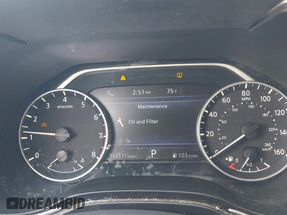 2016 Nissan Maxima SL with VIN 1N4AA6AP7GC395308, listed as a IAAI auction lot 42187762 with 154,171 mi miles and . Bid and sale history available at DreamBid. Image 7.