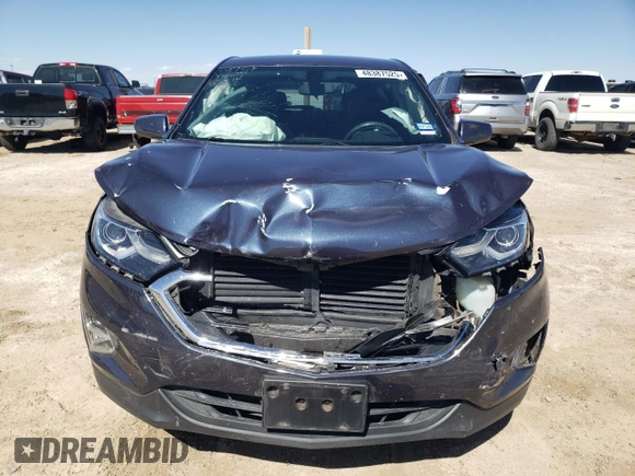 2019 Chevrolet Equinox LT with VIN 3GNAXKEV6KL316967, listed as a Copart auction lot 48387525 with 47,158 mi miles and Salvage Title. Bid and sale history available at carsss.com. Image 5.