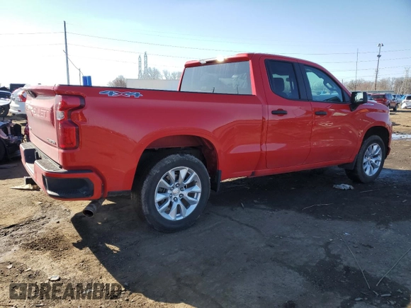 2019 Chevrolet Silverado 1500 Custom with VIN 1GCRYBEH5KZ312341, listed as a Copart auction lot 49052825 with 33,710 mi miles and Clean Title. Bid and sale history available at DreamBid. Image 3.