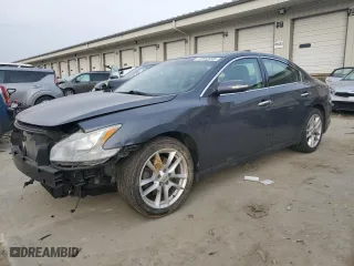 2009 Nissan Maxima 3.5 SV with VIN 1N4AA51E09C837485, listed as a Copart auction lot 48993005 with 152,242 mi miles and Salvage Title. Bid and sale history available at carsss.com. Image 1.