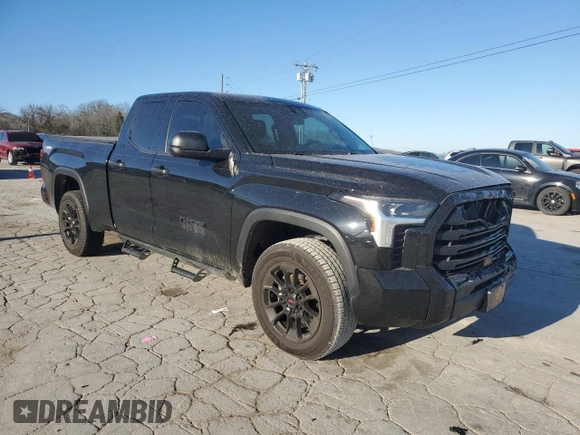 2022 Toyota Tundra SR5 with VIN 5TFLA5DA8NX048418, listed as a Copart auction lot 48406495 with 54,594 mi miles and Salvage title. Bid and sale history available at DreamBid. Image 4.