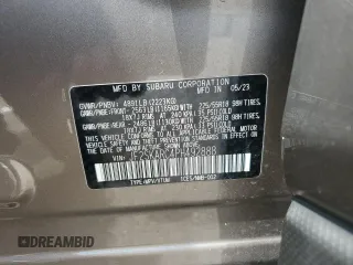 2023 Subaru Forester Touring with VIN JF2SKARC4PH492888, listed as a Copart auction lot 58743735 with 12,015 mi miles and Salvage title. Bid and sale history available at DreamBid. Image 13.
