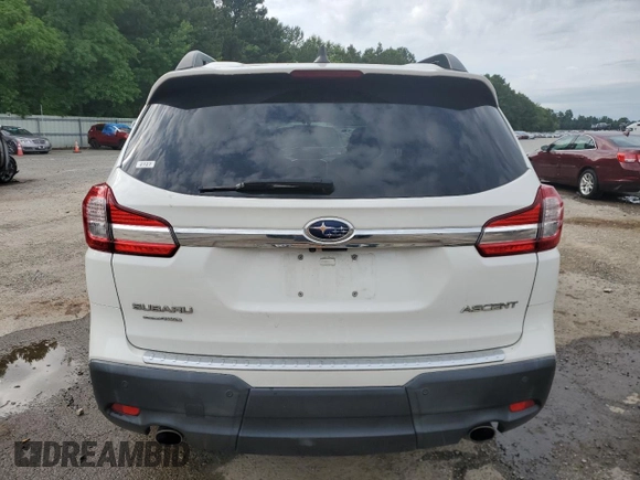 2019 Subaru Ascent Premium with VIN 4S4WMAFD7K3401900, listed as a Copart auction lot 60243585 with 110,334 mi miles and Salvage title. Bid and sale history available at DreamBid. Image 6.