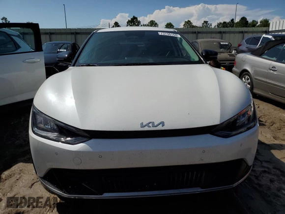 2022 Kia EV6 Wind with VIN KNDC34LA7N5036746, listed as a Copart auction lot 73746144 with 0 mi miles and Non Repairable. Bid and sale history available at carsss.com. Image 5.