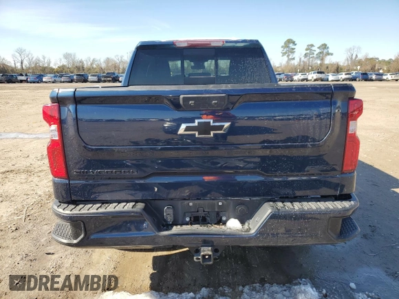 2022 Chevrolet Silverado 1500 RST with VIN 2GCPADED6N1506152, listed as a Copart auction lot 88721975 with 85,494 mi miles and Salvage Title. Bid and sale history available at DreamBid. Image 6.