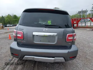 2018 Nissan Armada Platinum with VIN JN8AY2ND2J9055135, listed as a IAAI auction lot 41969418 with 84,851 mi miles. Bid and sale history available at carsss.com. Image 17.