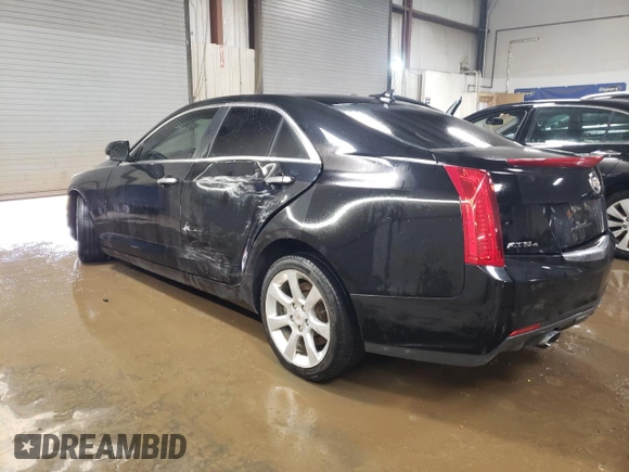 2014 Cadillac ATS Luxury AWD with VIN 1G6AH5RX4E0159852, listed as a Copart auction lot 52216685 with 82,977 mi miles and Salvage Title. Bid and sale history available at carsss.com. Image 2.