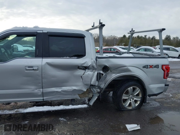 2015 Ford F-150 XLT with VIN 1FTEW1EF7FFA18623, listed as a IAAI auction lot 41629399 with 297,585 mi miles. Bid and sale history available at carsss.com. Image 6.