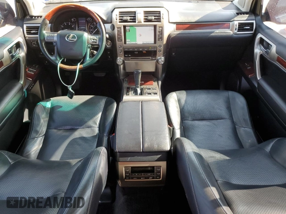 2012 Lexus GX 460 Premium with VIN JTJJM7FX4C5038096, listed as a Copart auction lot 50147065 with 128,954 mi miles and Salvage title. Bid and sale history available at DreamBid. Image 8.