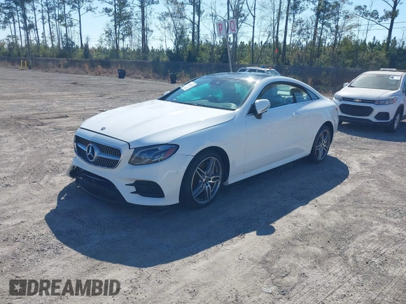 2019 Mercedes-Benz E-Class E 450 with VIN WDD1J6JB9KF096477, listed as a IAAI auction lot 41036923 with 28,335 mi miles. Bid and sale history available at carsss.com. Image 2.