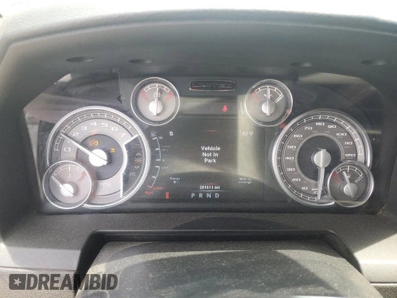 2014 Ram 1500 Longhorn Limited with VIN 1C6RR7PTXES440154, listed as a Copart auction lot 58481385 with 201,511 mi miles and Salvage title. Bid and sale history available at DreamBid. Image 9.