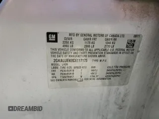 2012 GMC Terrain SLT-1 with VIN 2GKALUEK8C6117175, listed as a Copart auction lot 58040115 with 243,420 mi miles and Salvage title. Bid and sale history available at DreamBid. Image 13.