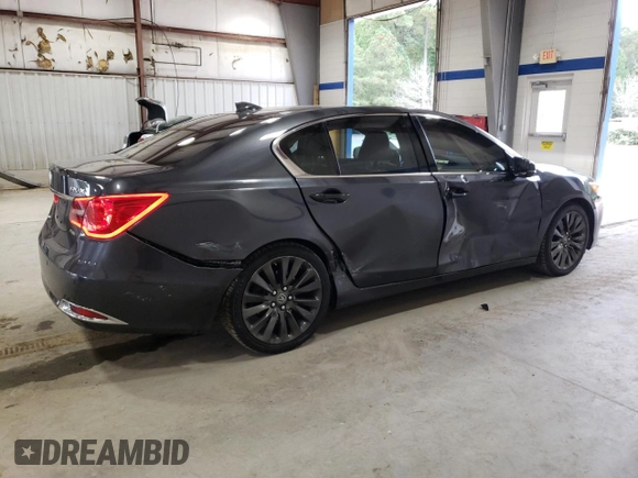 2016 Acura RLX Advance with VIN JH4KC1F98GC001304, listed as a Copart auction lot 73275384 with 102,783 mi miles and Salvage title. Bid and sale history available at DreamBid. Image 3.