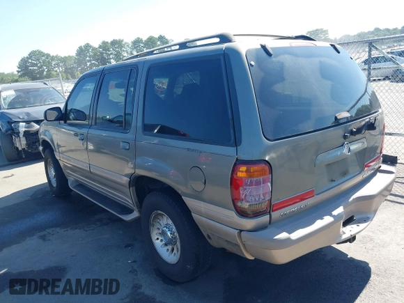 2001 Mercury Mountaineer with VIN 4M2ZU86P61UJ00123, listed as a IAAI auction lot 42692270 with 261,819 mi miles and . Bid and sale history available at DreamBid. Image 3.