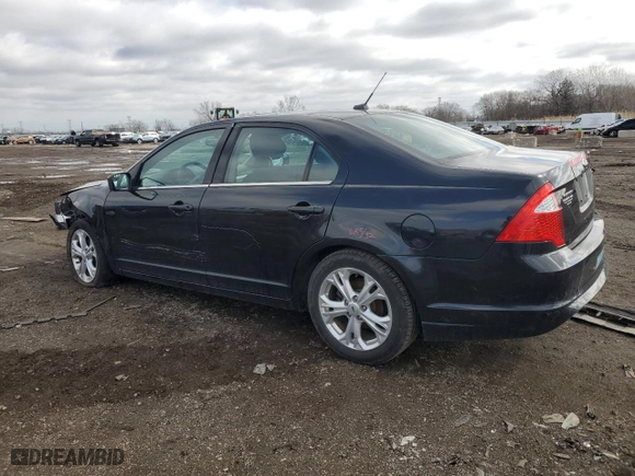 2012 Ford Fusion SE with VIN 3FAHP0HA2CR390735, listed as a Copart auction lot 50382245 with 40,254 mi miles and Salvage Title. Bid and sale history available at carsss.com. Image 2.