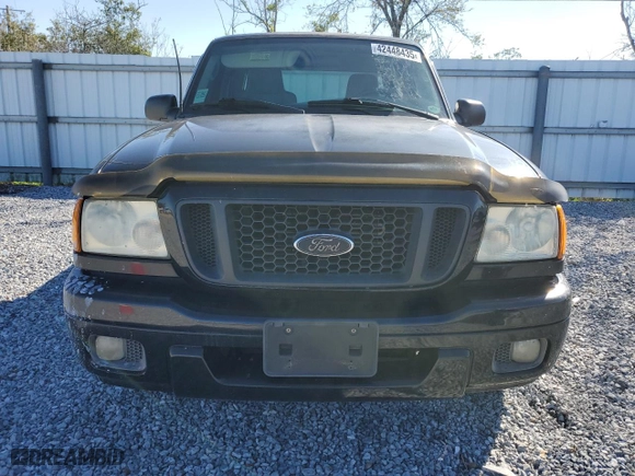 2004 Ford Ranger Edge with VIN 1FTYR14E94PA77970, listed as a Copart auction lot 42448435 with 110,280 mi miles and Salvage Title. Bid and sale history available at carsss.com. Image 5.