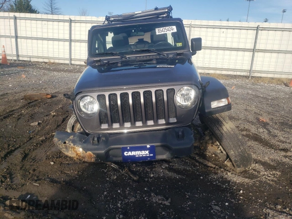 2022 Jeep Wrangler Unlimited Sport S with VIN 1C4HJXDG1NW241246, listed as a Copart auction lot 85425424 with 30,269 mi miles and Salvage Title. Bid and sale history available at carsss.com. Image 5.