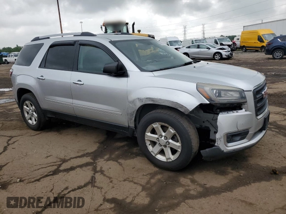 2015 GMC Acadia SLE with VIN 1GKKRNED4FJ199312, listed as a Copart auction lot 58845645 with 179,804 mi miles and Clean title. Bid and sale history available at DreamBid. Image 4.