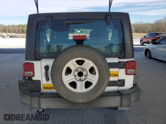 2016 Jeep Wrangler Unlimited Sport RHD with VIN 1C4BJWKG7GL312375, listed as a Copart auction lot 47437615 with 211,074 mi miles and Salvage title. Bid and sale history available at DreamBid. Image 6.