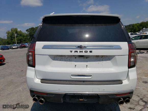 2022 Chevrolet Tahoe High Country with VIN 1GNSKTKL5NR195468, listed as a Copart auction lot 67576994 with 27,704 mi miles and Salvage Title. Bid and sale history available at carsss.com. Image 6.