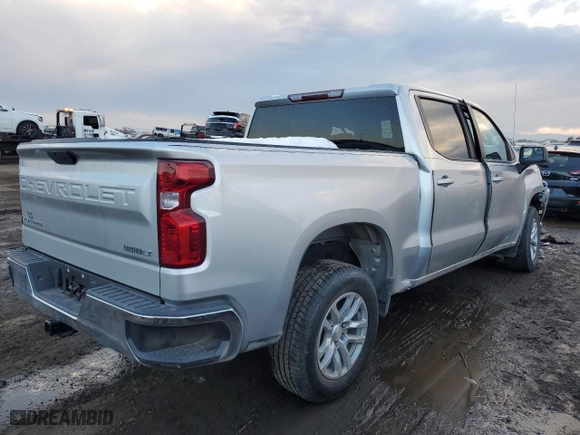 2021 Chevrolet Silverado 1500 LT with VIN 3GCPWCEK0MG329422, listed as a Copart auction lot 80122814 with 0 mi miles and Clean Title. Bid and sale history available at carsss.com. Image 3.