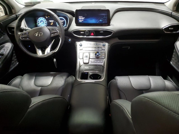 2023 Hyundai Santa Fe Plug-In Hybrid Limited with VIN KM8S7DA21PU097400, listed as a Copart auction lot 86096794 with 11,024 mi miles and Salvage Title. Bid and sale history available at carsss.com. Image 8.