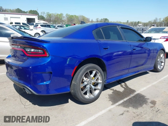 2021 Dodge Charger GT with VIN 2C3CDXHG2MH565710, listed as a IAAI auction lot 41870602 with 48,935 mi miles and . Bid and sale history available at DreamBid. Image 4.