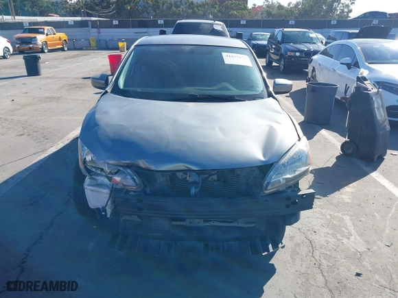 2014 Nissan Sentra SR with VIN 3N1AB7AP9EY335809, listed as a IAAI auction lot 41677172 with 74,362 mi miles. Bid and sale history available at carsss.com. Image 6.