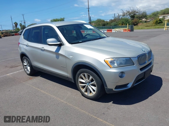 2014 BMW X3 xDrive28i with VIN 5UXWX9C54E0D34283, listed as a IAAI auction lot 41868866 with 71,839 mi miles and . Bid and sale history available at DreamBid. Image 1.