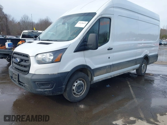 2020 Ford Transit Cargo with VIN 1FTBW3X8XLKB71111, listed as a IAAI auction lot 41638622 with 114,526 mi miles and . Bid and sale history available at DreamBid. Image 2.