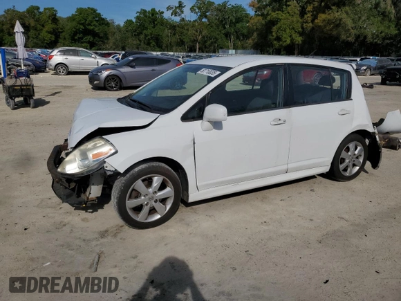 2010 Nissan Versa 1.8 SL with VIN 3N1BC1CP9AL374760, listed as a Copart auction lot 50710035 with 191,517 mi miles and Salvage Title. Bid and sale history available at carsss.com. Image 1.