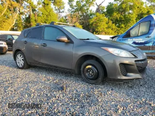 2013 Mazda 3 i Touring with VIN JM1BL1L72D1732760, listed as a Copart auction lot 50298265 with 187,471 mi miles and Salvage Title. Bid and sale history available at carsss.com. Image 4.