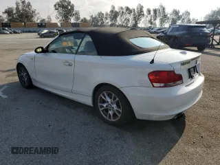 2008 BMW 1 Series 128i with VIN WBAUN13518VH79634, listed as a Copart auction lot 43091755 with 100,180 mi miles and Salvage Title. Bid and sale history available at DreamBid. Image 2.