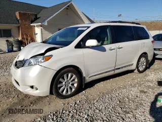 2011 Toyota Sienna XLE with VIN 5TDDK3DC5BS028703, listed as a Copart auction lot 49466845 with 108,800 mi miles and Salvage Title. Bid and sale history available at carsss.com. Image 1.