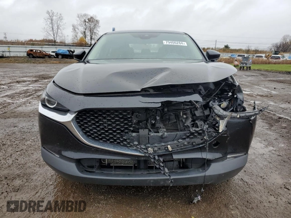 2021 Mazda CX-30 S with VIN 3MVDMBAL4MM209043, listed as a Copart auction lot 79406284 with 55,944 mi miles and Salvage title. Bid and sale history available at DreamBid. Image 5.