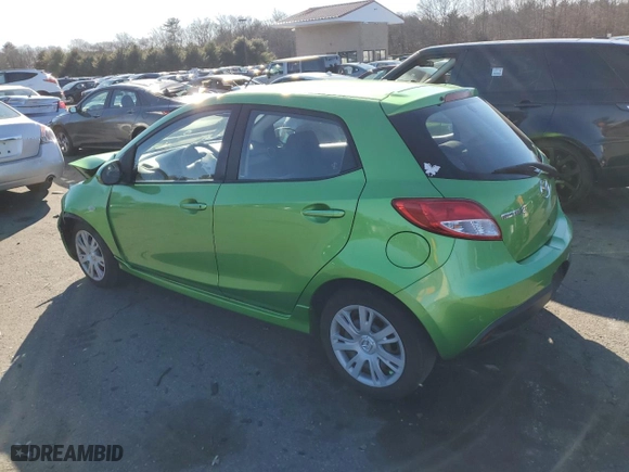 2011 Mazda Mazda2 Touring with VIN JM1DE1HZ0B0122033, listed as a Copart auction lot 47262305 with 207,495 mi miles and Non Repairable. Bid and sale history available at carsss.com. Image 2.