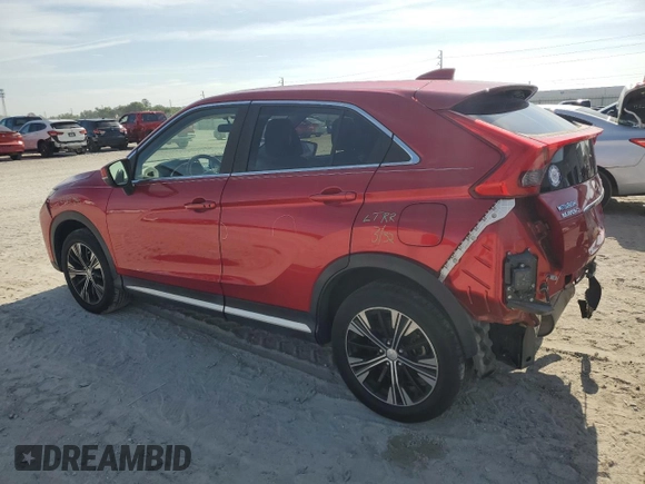 2018 Mitsubishi Eclipse Cross SE z VIN JA4AT5AA6JZ041241, wystawiony jako Copart lot #58379505 z przebiegiem 87 099 mil mil oraz Szkoda całkowita • Salvage title. Historia ofert i sprzedaży dostępna na DreamBid. Obrazek 2.