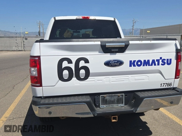 2018 Ford F-150 XL with VIN 1FTEW1E59JKD11351, listed as a IAAI auction lot 42663848 with 128,761 mi miles and . Bid and sale history available at DreamBid. Image 19.