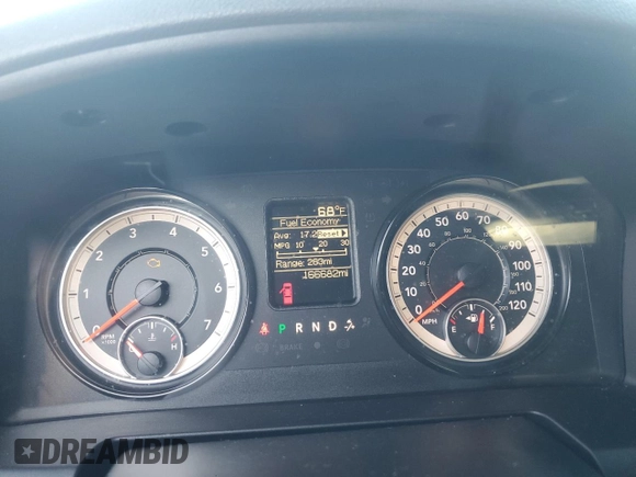 2018 Ram 1500 Tradesman with VIN 1C6RR7ST0JS146487, listed as a Copart auction lot 68226404 with 166,682 mi miles and Salvage title. Bid and sale history available at DreamBid. Image 9.