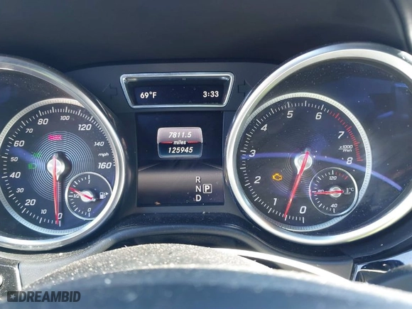 2017 Mercedes-Benz GLS with VIN 4JGDF7DE9HA747550, listed as a IAAI auction lot 41489690 with 125,945 mi miles. Bid and sale history available at carsss.com. Image 7.