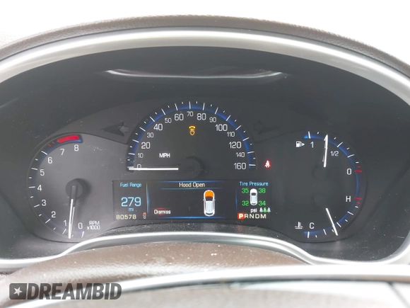 2014 Cadillac SRX Performance Collection with VIN 3GYFNCE34ES519059, listed as a IAAI auction lot 42237351 with 80,578 mi miles and . Bid and sale history available at DreamBid. Image 7.