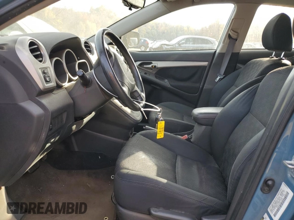 2009 Pontiac Vibe w/1SA with VIN 5Y2SP67809Z470332, listed as a Copart auction lot 78146494 with 197,955 mi miles and Salvage Title. Bid and sale history available at carsss.com. Image 7.