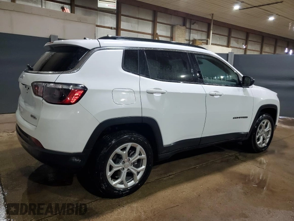 2024 Jeep Compass Latitude с VIN 3C4NJDBN0RT109769, выставлен на аукционе Copart как лот 64355875 с пробегом 42 980 миль миль и Чистый • Clean title. История ставок и продаж доступна на DreamBid. Изображение 3.