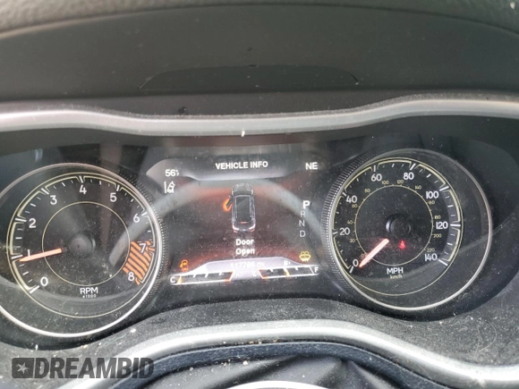 2014 Jeep Cherokee Limited with VIN 1C4PJLDS6EW134220, listed as a Copart auction lot 55585885 with 117,766 mi miles and Clean title. Bid and sale history available at DreamBid. Image 9.