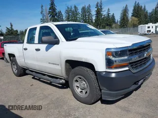 2017 Chevrolet Silverado 1500 Work Truck with VIN 1GCVKNEC6HZ336243, listed as a IAAI auction lot 41985600 with 162,203 mi miles. Bid and sale history available at carsss.com. Image 1.