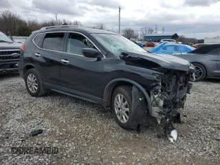 2018 Nissan Rogue SV with VIN KNMAT2MV3JP604860, listed as a Copart auction lot 47820735 with 124,650 mi miles and Salvage Title. Bid and sale history available at carsss.com. Image 4.