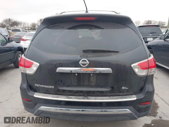 2014 Nissan Pathfinder SV with VIN 5N1AR2MN7EC642485, listed as a IAAI auction lot 41289930 with 156,759 mi miles. Bid and sale history available at carsss.com. Image 17.