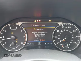 2025 Nissan Altima SV with VIN 1N4BL4DV0SN375282, listed as a IAAI auction lot 42149701 with 5,020 mi miles and . Bid and sale history available at DreamBid. Image 7.