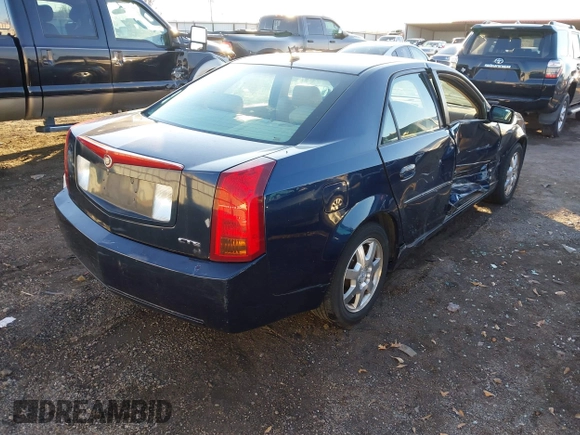2006 Cadillac CTS with VIN 1G6DM57T060106608, listed as a IAAI auction lot 41233161 with 141,503 mi miles. Bid and sale history available at carsss.com. Image 4.